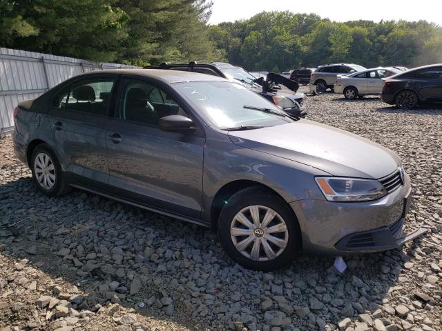 3VW1K7AJ1EM386282 - 2014 VOLKSWAGEN JETTA BASE 灰色 照片 4