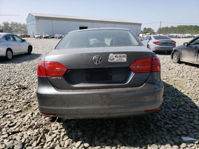 3VW1K7AJ1EM386282 - 2014 VOLKSWAGEN JETTA BASE 灰色 照片 6