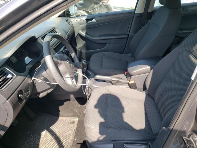 3VW1K7AJ1EM386282 - 2014 VOLKSWAGEN JETTA BASE 灰色 照片 7