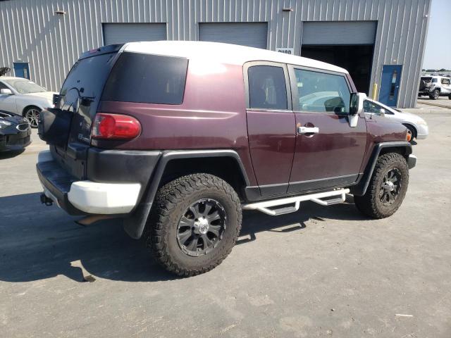 JTEBU11F570035600 - 2007 TOYOTA FJ CRUISER MAROON photo 3