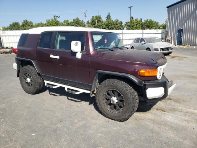 JTEBU11F570035600 - 2007 TOYOTA FJ CRUISER MAROON photo 4