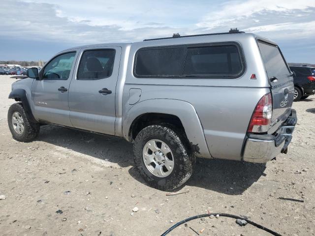 3TMLU4EN2EM144859 - 2014 TOYOTA TACOMA DOUBLE CAB SILVER photo 2