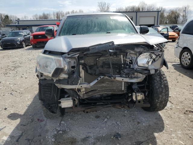 3TMLU4EN2EM144859 - 2014 TOYOTA TACOMA DOUBLE CAB SILVER photo 5