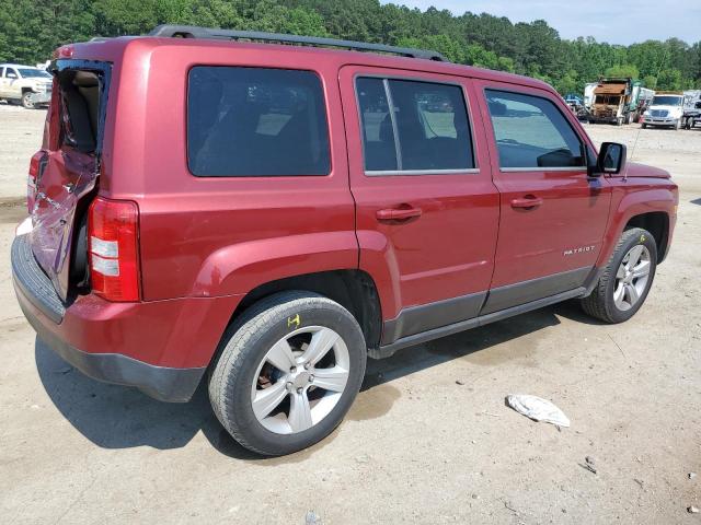 1C4NJRFB4ED549538 - 2014 JEEP PATRIOT LATITUDE MAROON photo 3