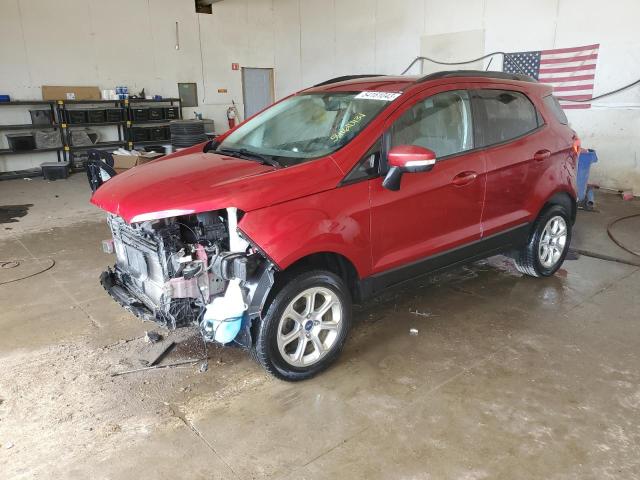 MAJ6P1UL4JC228623 - 2018 FORD ECOSPORT SE RED photo 1