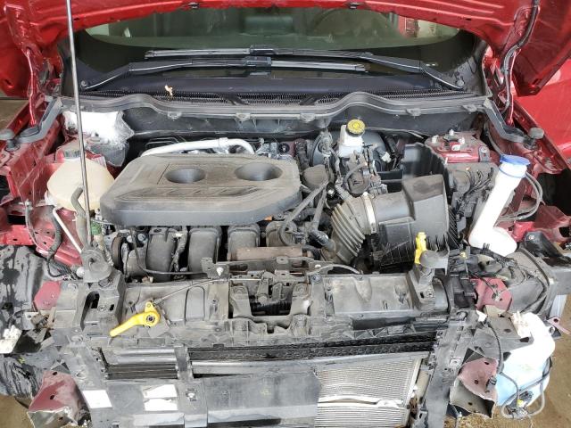 MAJ6P1UL4JC228623 - 2018 FORD ECOSPORT SE RED photo 12