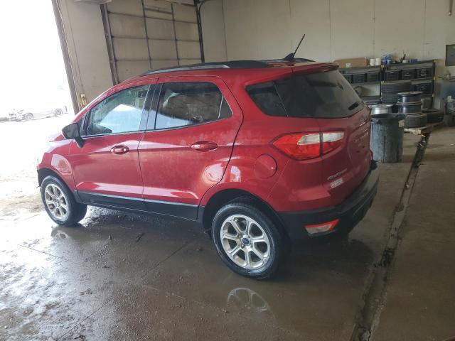 MAJ6P1UL4JC228623 - 2018 FORD ECOSPORT SE RED photo 2