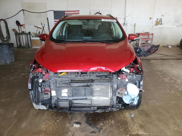 MAJ6P1UL4JC228623 - 2018 FORD ECOSPORT SE RED photo 5