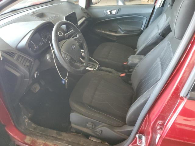 MAJ6P1UL4JC228623 - 2018 FORD ECOSPORT SE RED photo 7