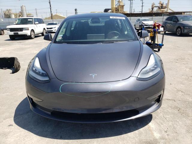 5YJ3E1EBXNF262258 - 2022 TESLA MODEL 3 GRAY photo 5