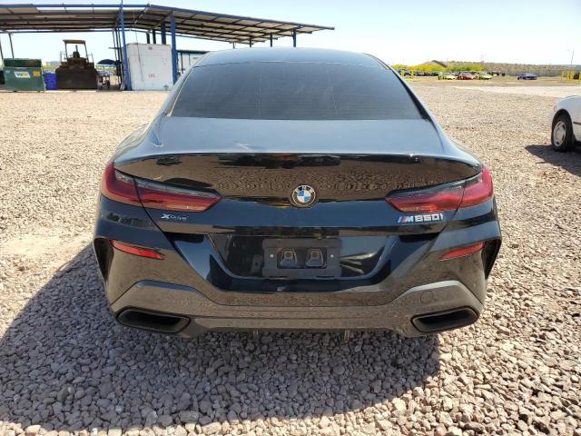 WBAGV8C04NCH87695 - 2022 BMW M850XI BLACK photo 6