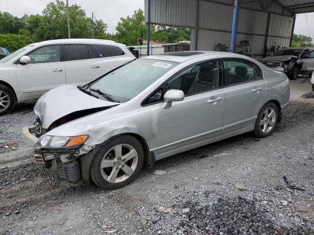 2HGFA16948H342241 - 2008 HONDA CIVIC EXL 银色 照片 1