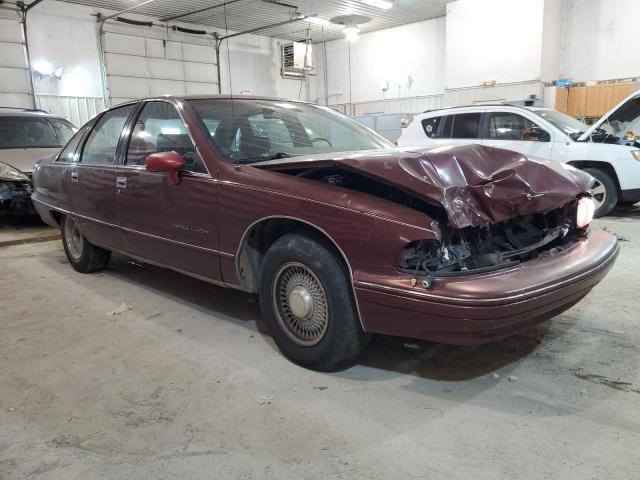 1G1BN53E4MR107089 - 1991 CHEVROLET CAPRICE CLASSIC LTZ ბურგუნდია ფოტო 4
