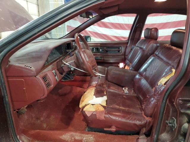 1G1BN53E4MR107089 - 1991 CHEVROLET CAPRICE CLASSIC LTZ ბურგუნდია ფოტო 7