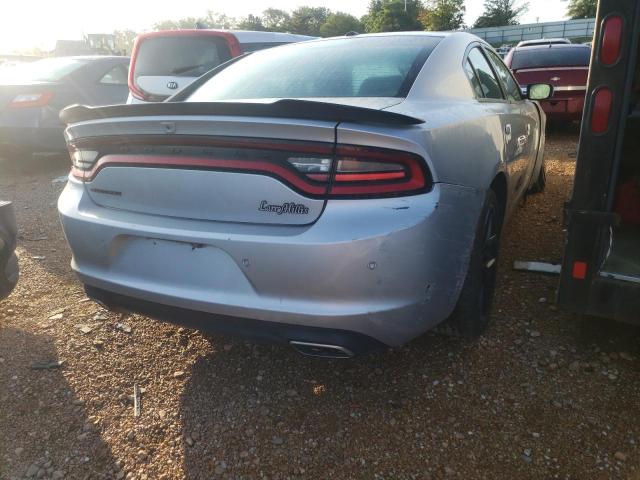 2C3CDXBG9LH104804 - 2020 DODGE CHARGER SXT SILVER photo 4