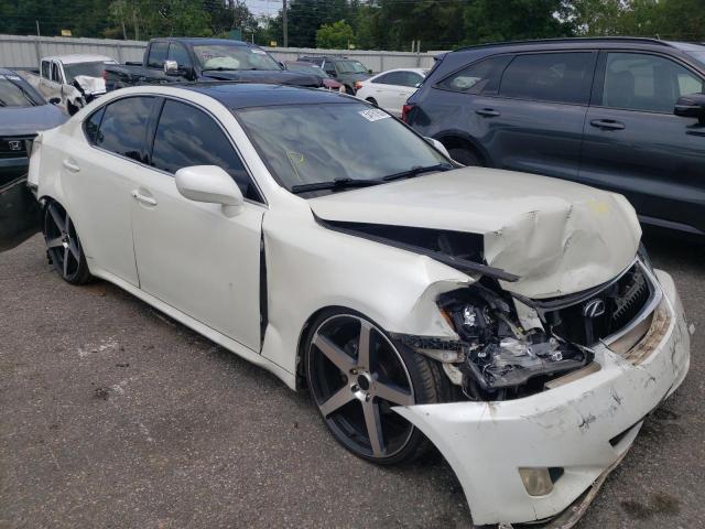 JTHBK262372046393 - 2007 LEXUS IS 250 WHITE photo 4