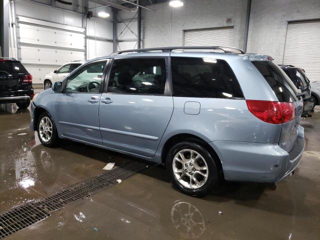 5TDZA22C26S555836 - 2006 TOYOTA SIENNA XLE BLUE photo 2