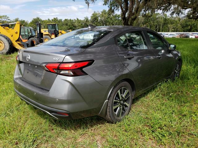 3N1CN8EV9LL884693 - 2020 NISSAN VERSA SV GRAY photo 3