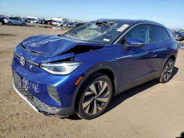 WVGUNPE29MP064973 - 2021 VOLKSWAGEN ID.4 PRO S ლურჯი ფოტო 1