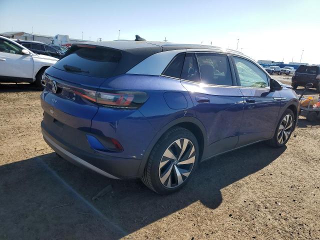 WVGUNPE29MP064973 - 2021 VOLKSWAGEN ID.4 PRO S ლურჯი ფოტო 3