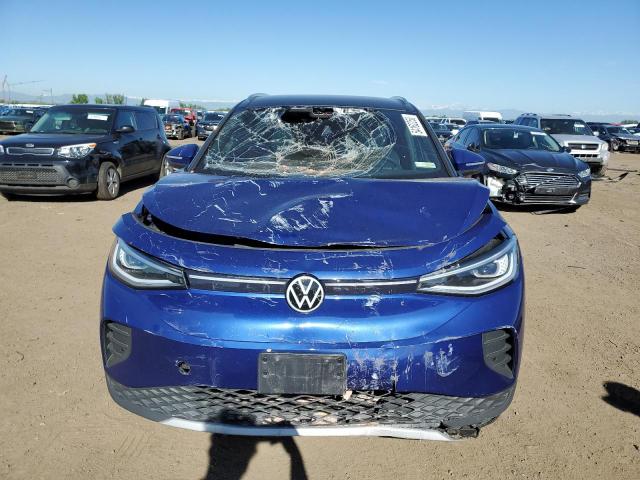 WVGUNPE29MP064973 - 2021 VOLKSWAGEN ID.4 PRO S ლურჯი ფოტო 5