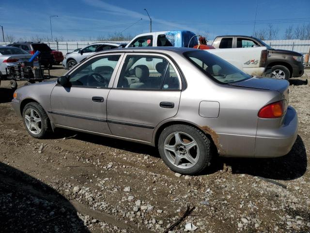 2T1BR12E3XC755091 - 1999 TOYOTA COROLLA VE BROWN photo 2