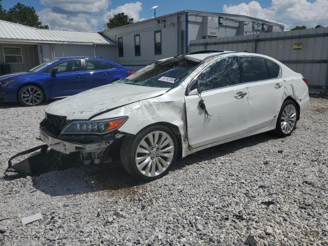 JH4KC1F92EC005412 - 2014 ACURA RLX ADVANCE WHITE photo 1