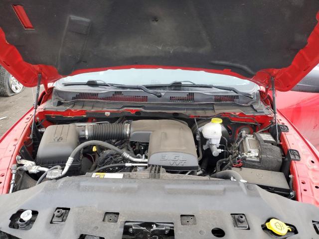 1C6RR7LG9MS542942 - 2021 RAM 1500 CLASS SLT 红色 照片 11