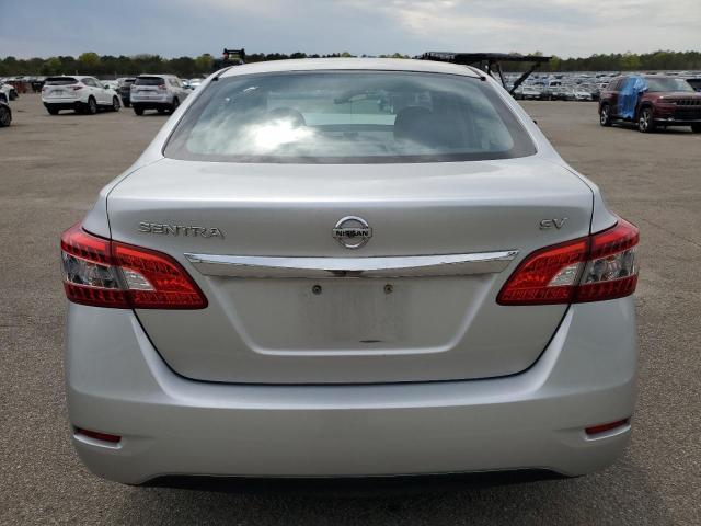 3N1AB7AP8EY280012 - 2014 NISSAN SENTRA S SILVER photo 6