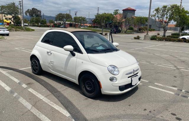 3C3CFFDRXCT108774 - 2012 FIAT 500 POP WHITE photo 1