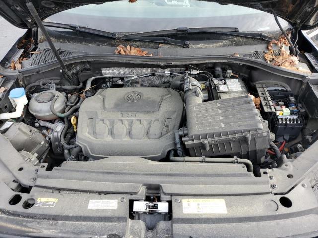3VV3B7AX6MM100281 - 2021 VOLKSWAGEN TIGUAN SE Черный фото 12