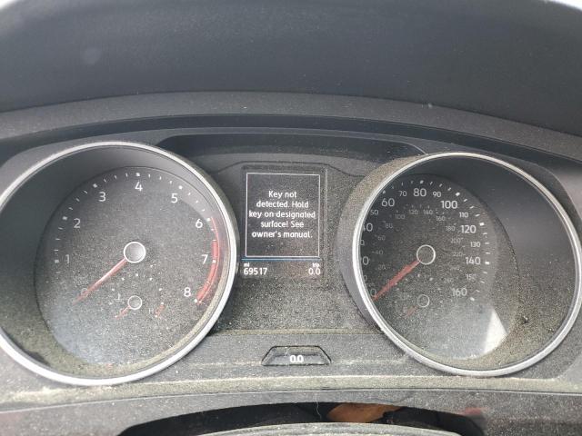 3VV3B7AX6MM100281 - 2021 VOLKSWAGEN TIGUAN SE Черный фото 9