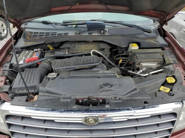 1A8HX58298F145234 - 2008 CHRYSLER ASPEN LIMITED BURGUNDY photo 12