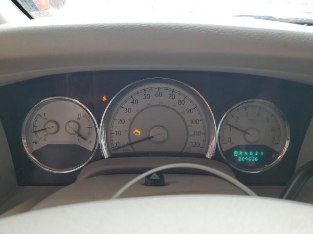 1A8HX58298F145234 - 2008 CHRYSLER ASPEN LIMITED BURGUNDY photo 9