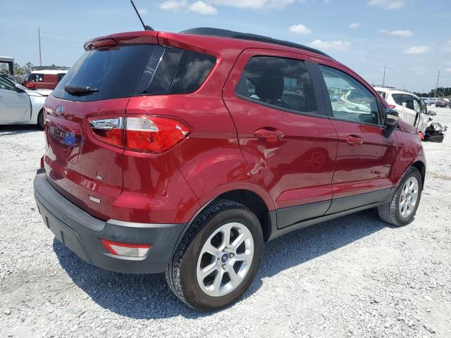 MAJ3S2GE3KC257942 - 2019 FORD ECOSPORT SE წითელი ფოტო 3