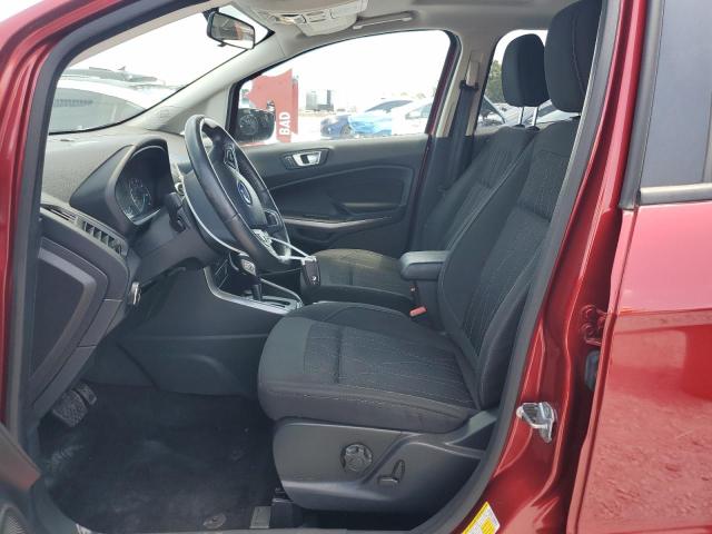 MAJ3S2GE3KC257942 - 2019 FORD ECOSPORT SE წითელი ფოტო 7