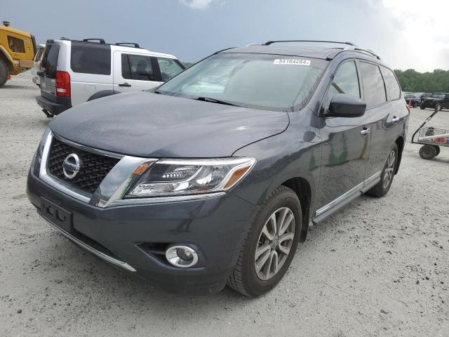 5N1AR2MN1EC660609 - 2014 NISSAN PATHFINDER S CHARCOAL photo 1