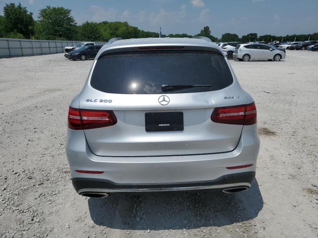 WDC0G4KB4JV029856 - 2018 MERCEDES-BENZ GLC 300 4MATIC SILVER photo 6