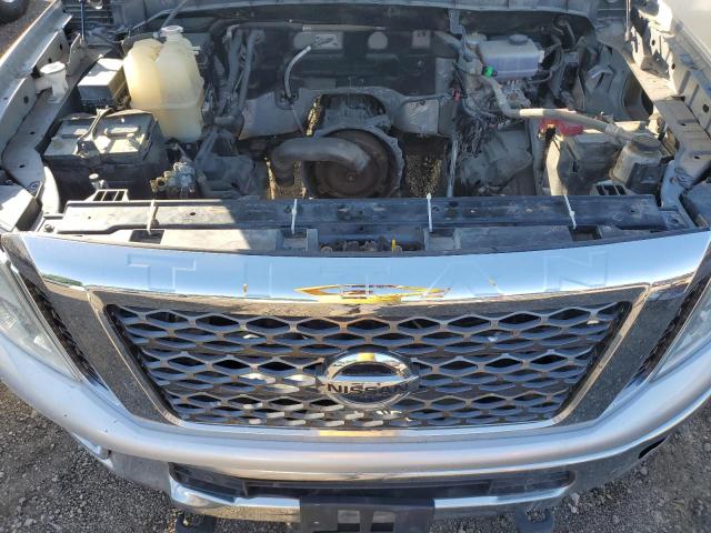 1N6BA1RP2HN520918 - 2017 NISSAN TITAN XD S SILVER photo 11