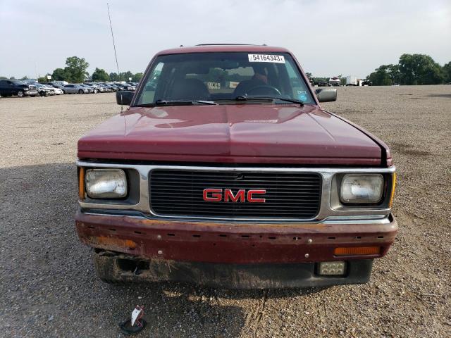 1GKCS13WXR0513996 - 1994 GMC S15 JIMMY BURGUNDY photo 5