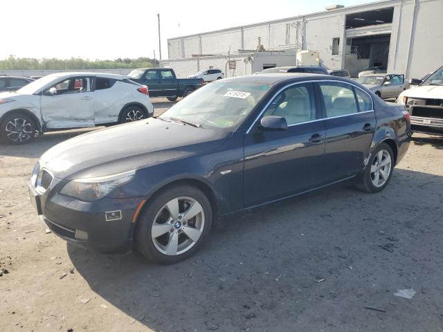 WBANV13598CZ59411 - 2008 BMW 5 SERIES XI BLACK photo 1