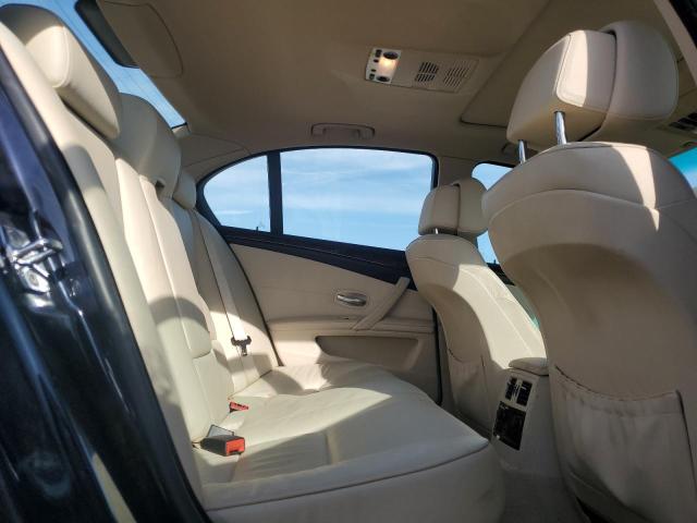 WBANV13598CZ59411 - 2008 BMW 5 SERIES XI BLACK photo 10