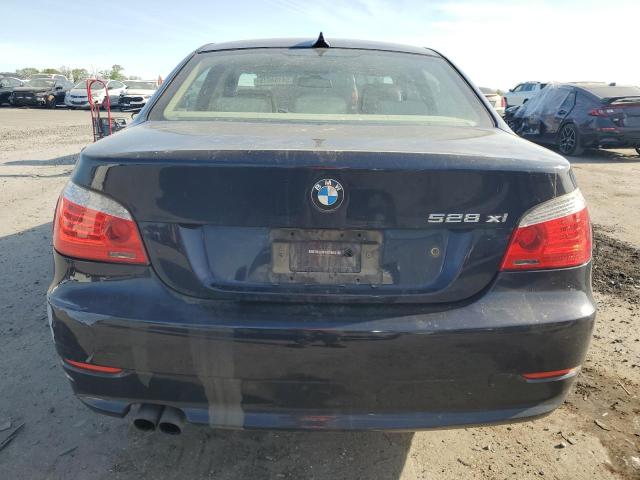 WBANV13598CZ59411 - 2008 BMW 5 SERIES XI BLACK photo 6