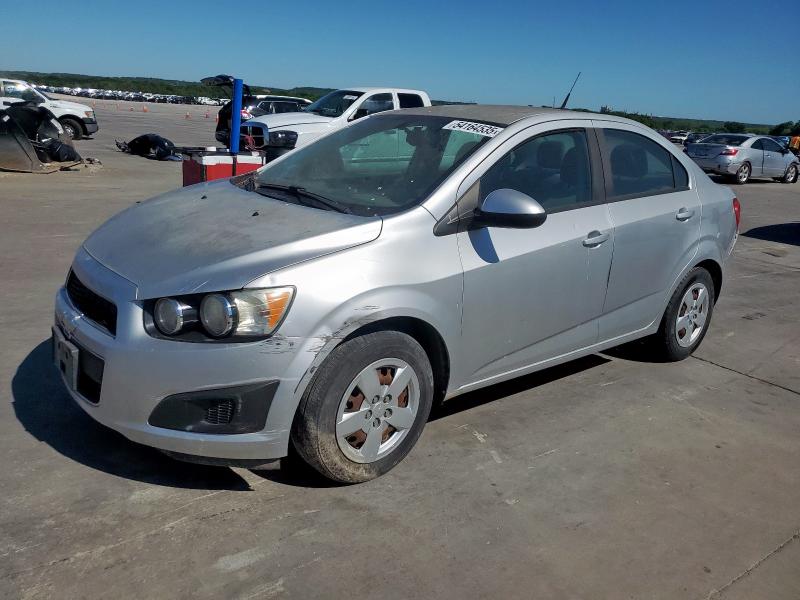 1G1JA5SH9E4182873 - 2014 CHEVROLET SONIC LS SILVER photo 1