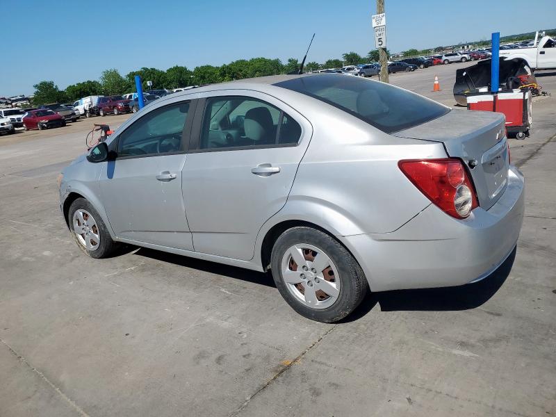 1G1JA5SH9E4182873 - 2014 CHEVROLET SONIC LS SILVER photo 2