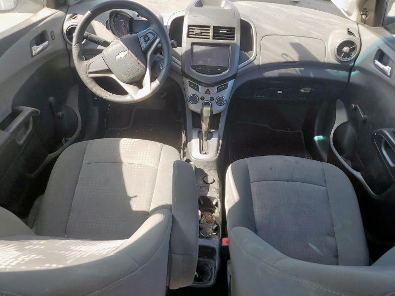 1G1JA5SH9E4182873 - 2014 CHEVROLET SONIC LS SILVER photo 8