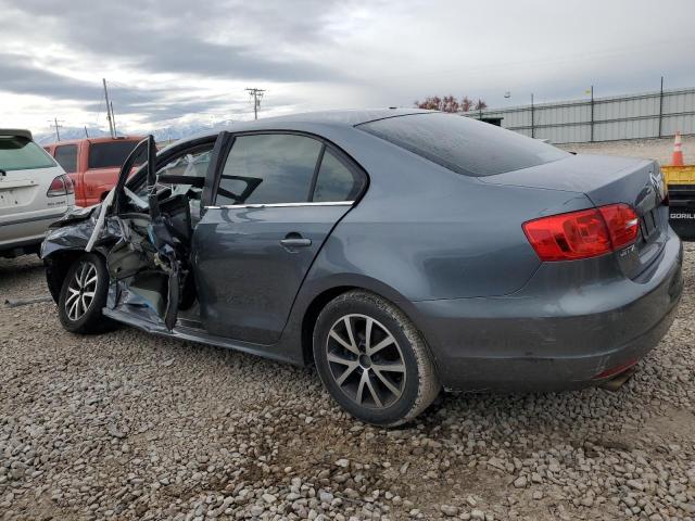 3VW2K7AJ6DM279733 - 2013 VOLKSWAGEN JETTA BASE GRAY photo 2