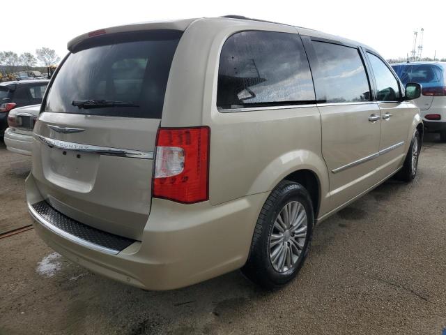 2C4RC1CG3ER188717 - 2014 CHRYSLER TOWN & COU TOURING L BEIGE photo 3