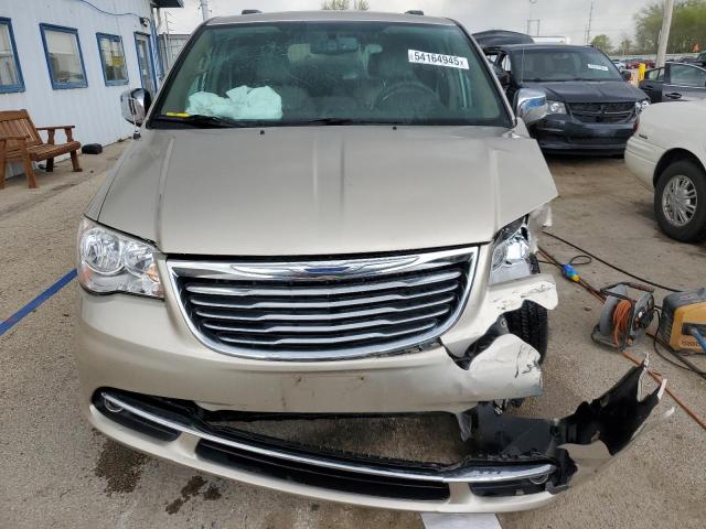 2C4RC1CG3ER188717 - 2014 CHRYSLER TOWN & COU TOURING L BEIGE photo 5