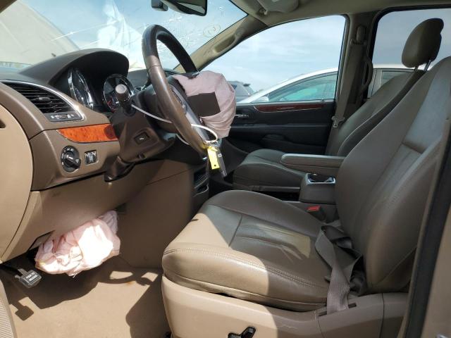 2C4RC1CG3ER188717 - 2014 CHRYSLER TOWN & COU TOURING L BEIGE photo 7
